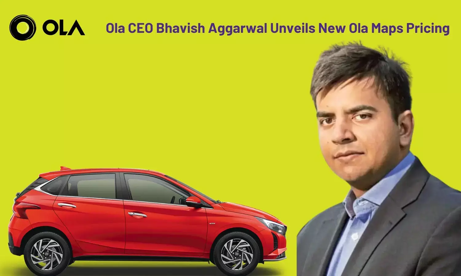 Ola CEO Bhavish Aggarwal Unveils New Ola Maps Pricing