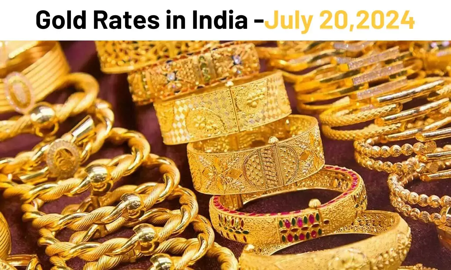 Todays Top City-Wise Gold, Silver Prices in India: July 20, 2024