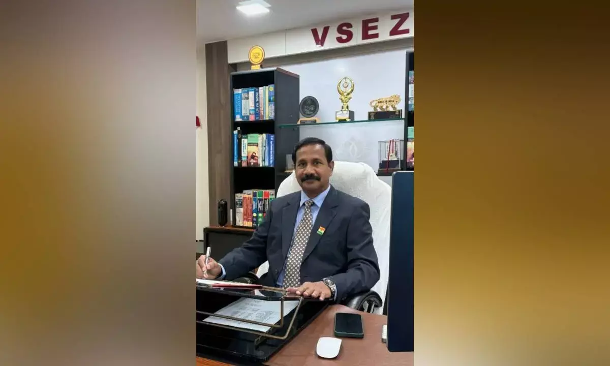 Visakhapatnam Special Economic Zone Development Commissioner Srinivas Muppaala