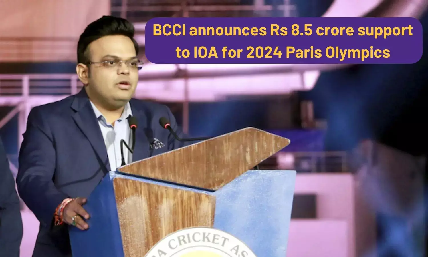 BCCI announces Rs 8.5 crore support to IOA for 2024 Paris Olympics