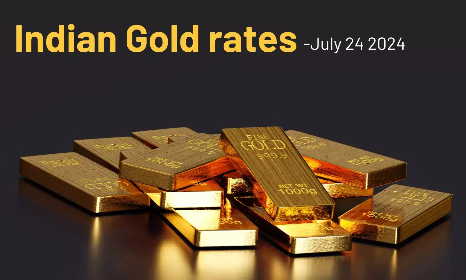 Todays Top City-Wise Gold, Silver Prices in India: July 24, 2024