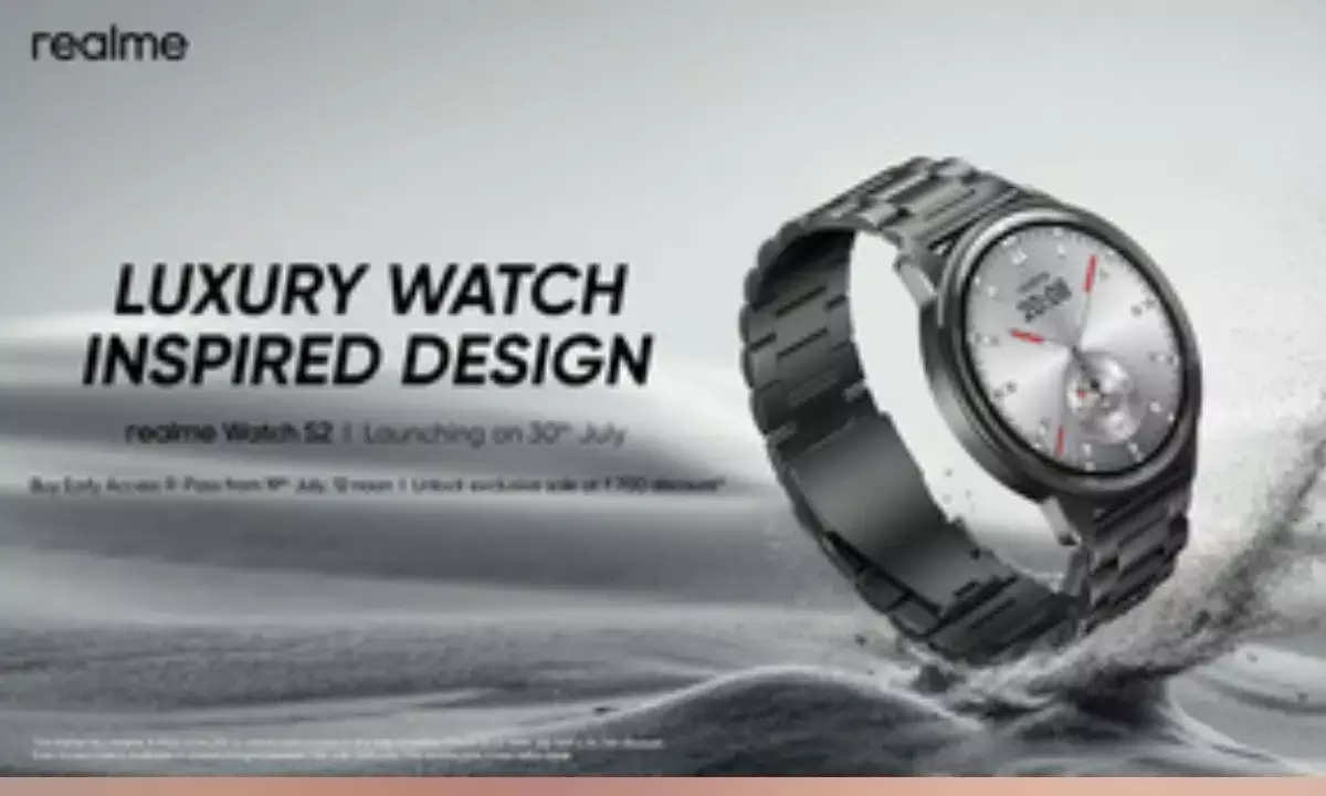 realme unveils Watch S2’s luxury design