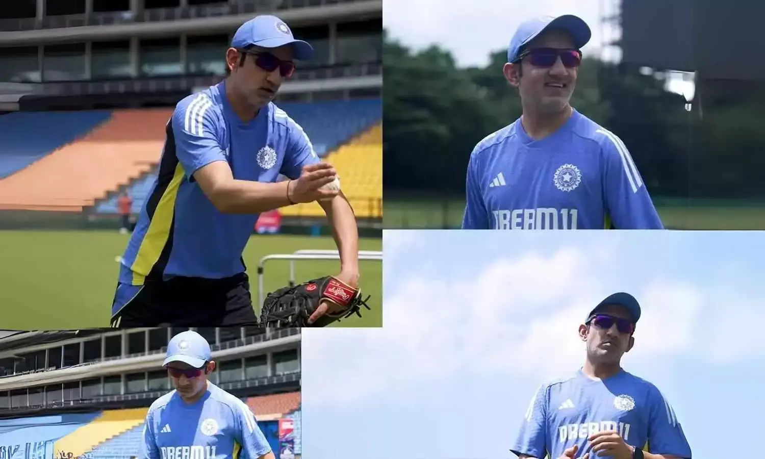 Behind the Scenes: Gambhir Leads Indian Cricket Team in Pallekele