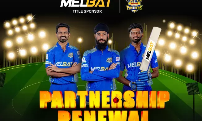 Melbat, Siechem Madurai Panthers cricket team announce extension of sponsorship