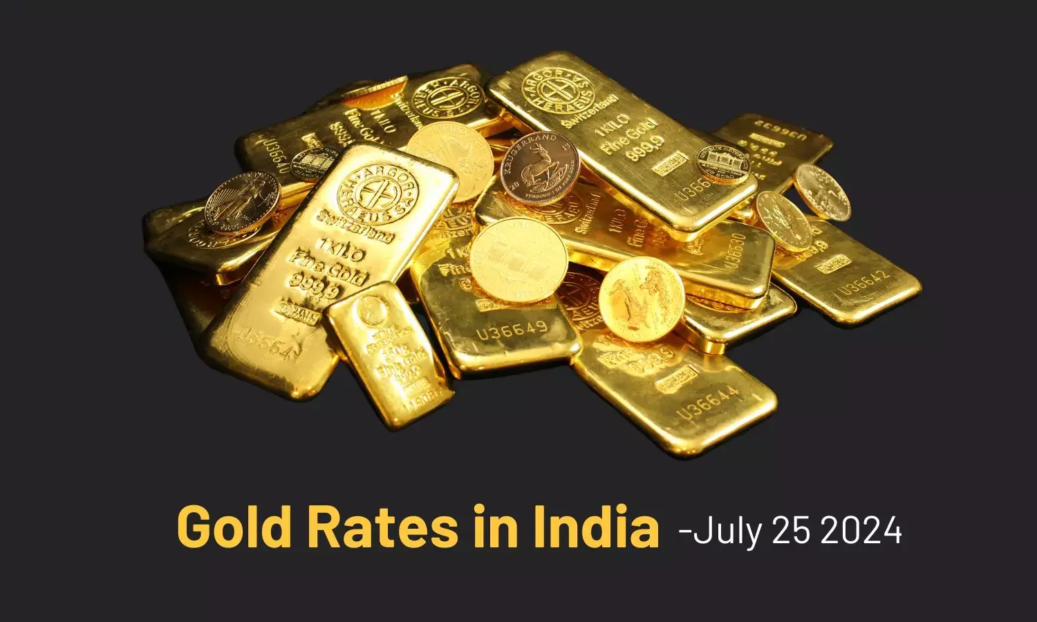 Today Top City-Wise Gold, Silver Prices in India: July 25, 2024