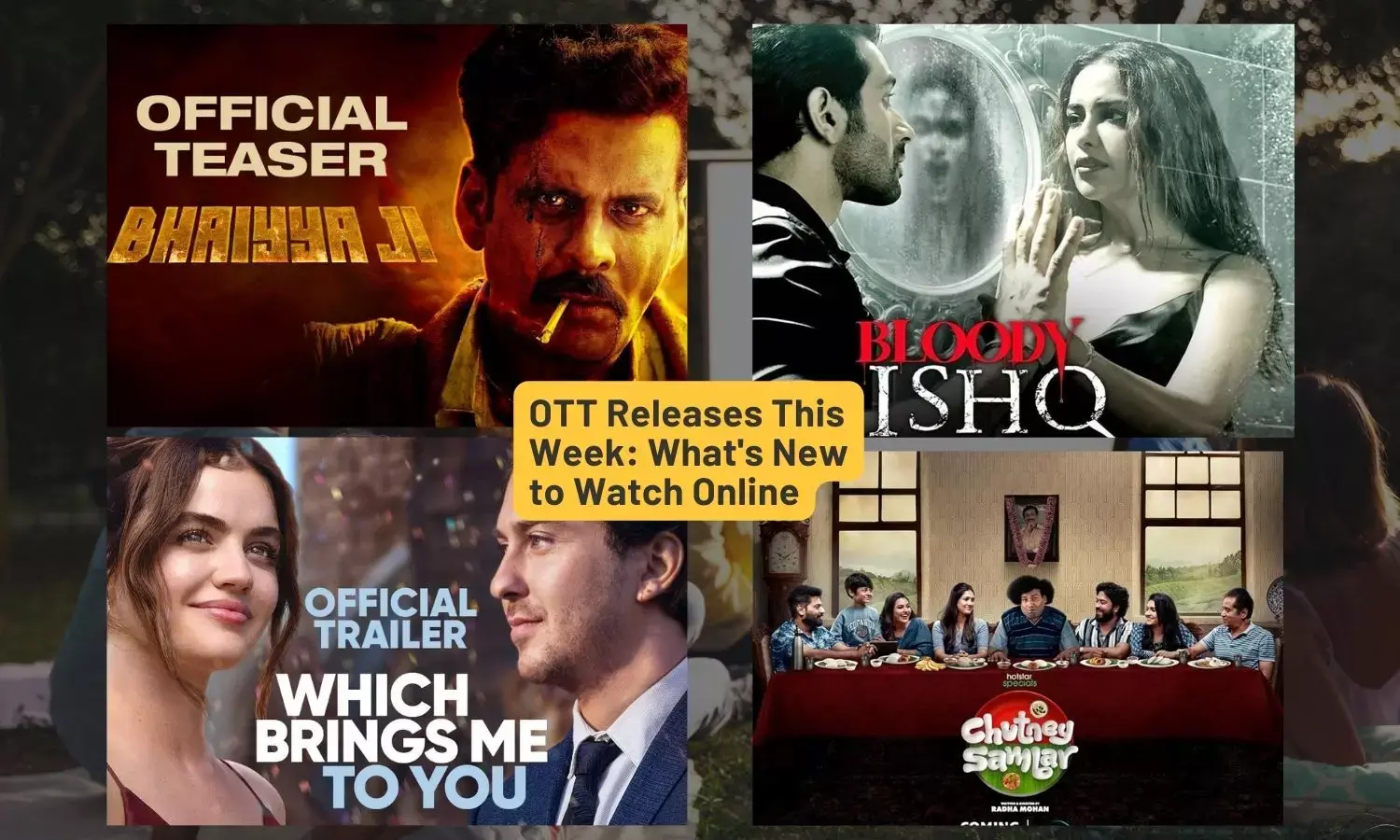 OTT Releases This Week: What New to Watch Online