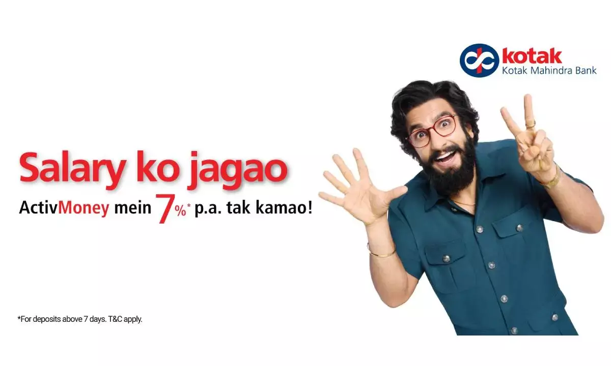 Kotak ActivMoney, #SalaryKoJagao, campaign,  Ranveer Singh