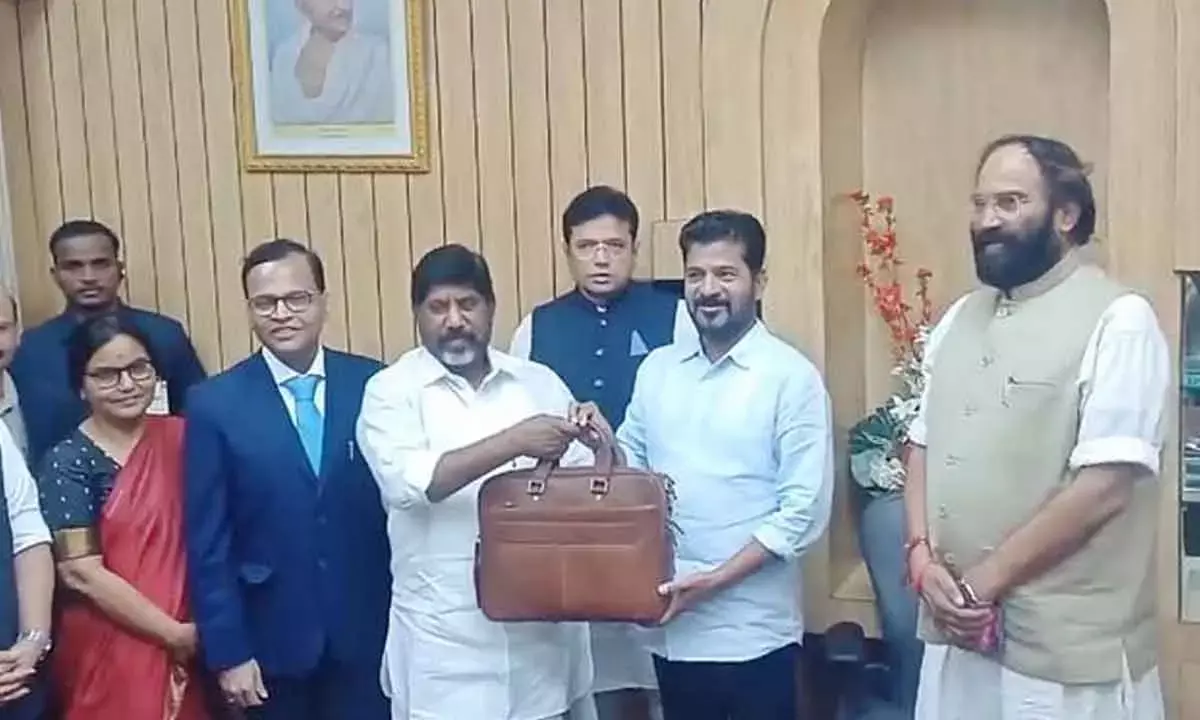 Telangana presents Rs 2.91L cr budget