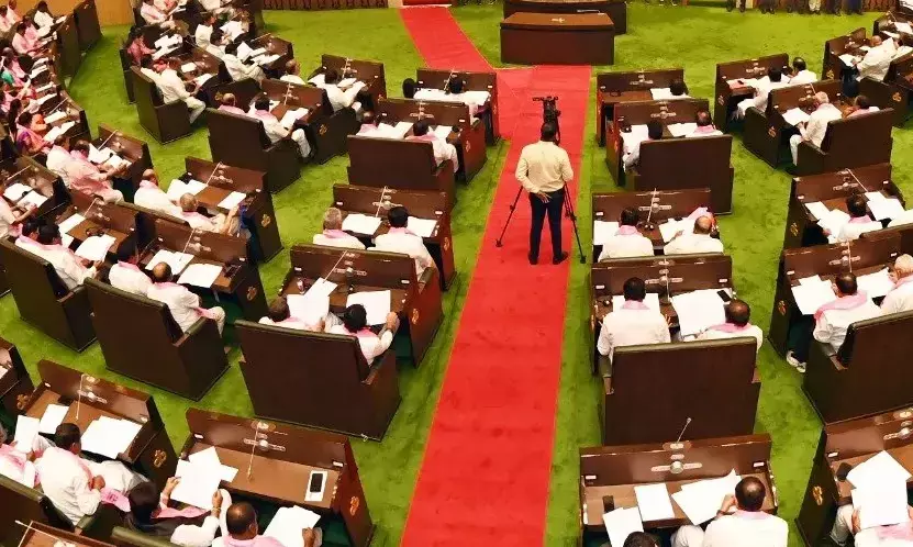 Telangana Assembly witnesses heated exchanges