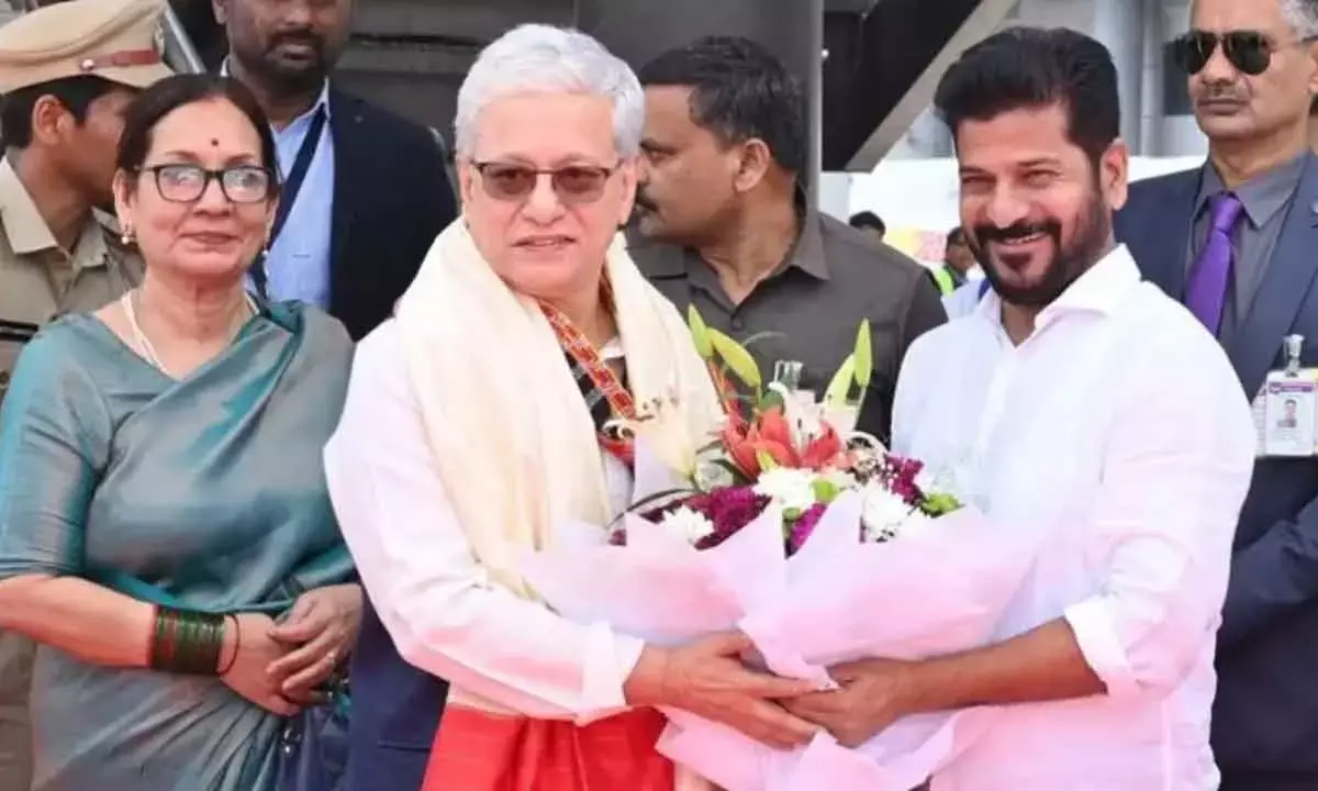 Jishnu Dev Varma sworn in as TG Governor