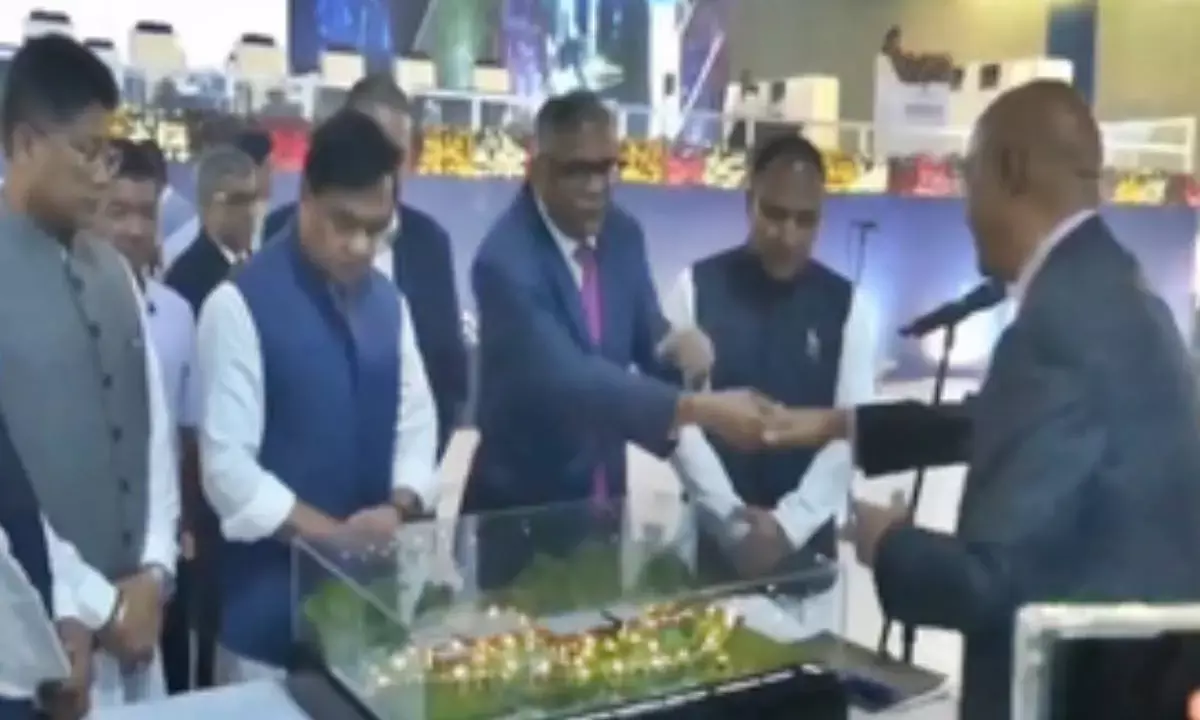 Tata Electronics holds groundbreaking ceremony of Rs 27,000 crore chip plant in Assam