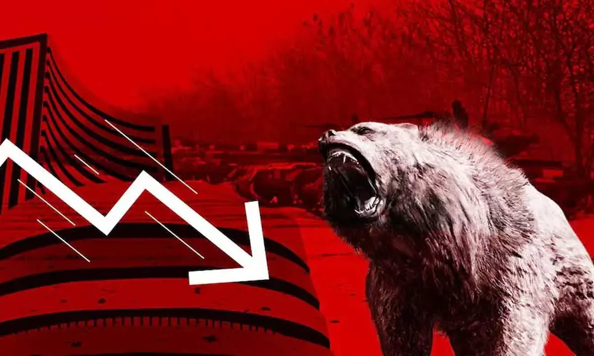 Blood bath on Indian bourses