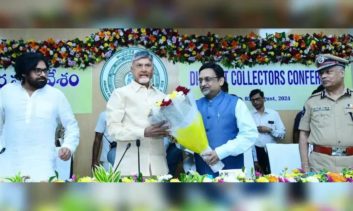 CM Naidu calls for bureaucratic collaboration to rebuild AP’s image