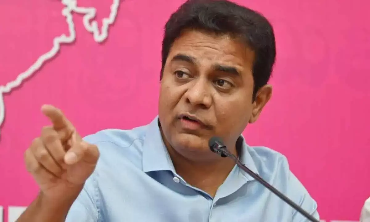 KTR raises alarm over fall in T’gana’s IT exports