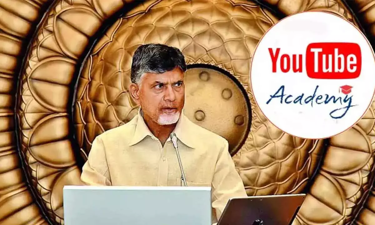 Naidu for setting up of YouTube Academy