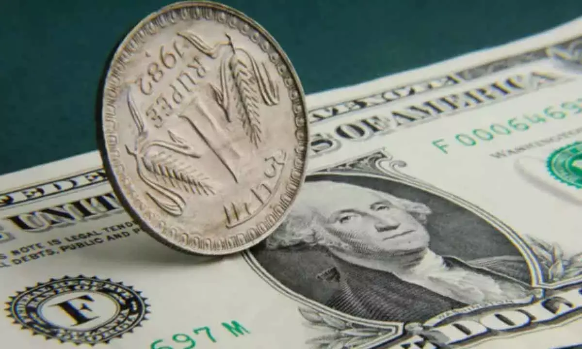 Rupee Falls 4ps To 83.70/$