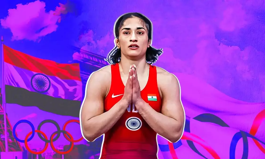 Vinesh Phogat Announces Retirement from Wrestling