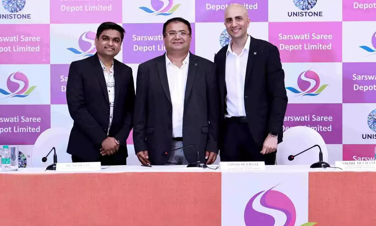 Saraswati Saree Depot sets price band