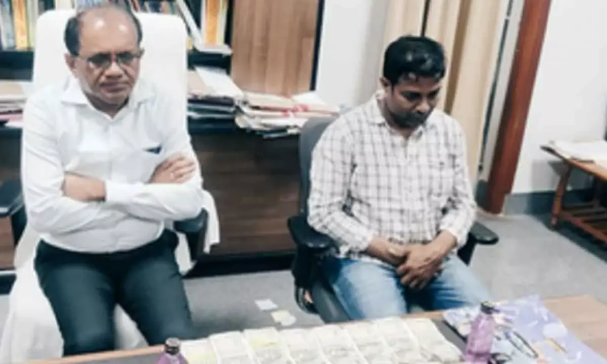 Joint collector caught taking Rs 8 lakh bribe in Telangana