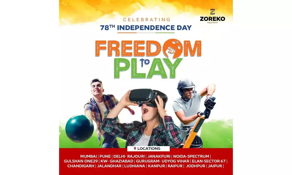 Ahead of I Day, Zorekos campaign, ‘Freedom to Play’