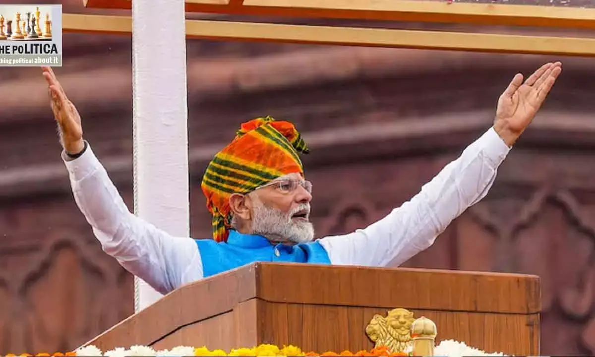 Modi’s I-Day speech indicates renewed attacks on Rahul and Cong!