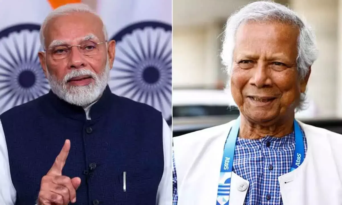 Yunus reassures PM Modi of Hindus safety in B’desh