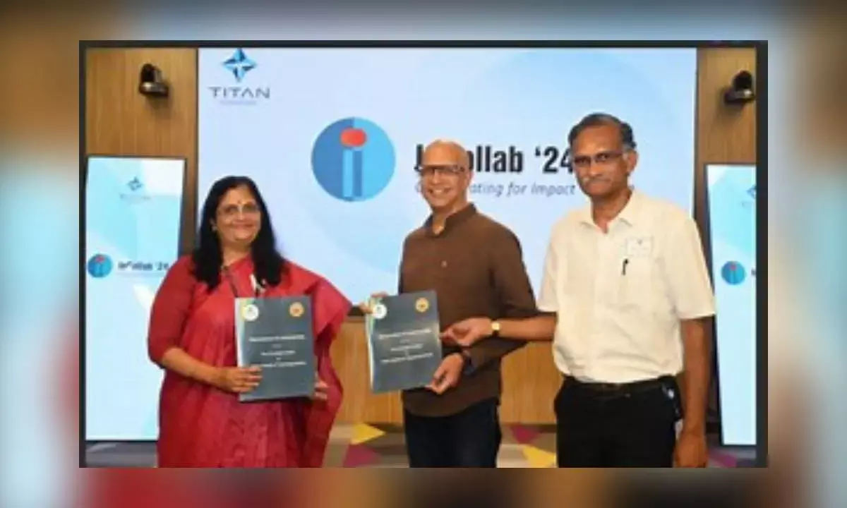 Titan collaborates with Indian Institute of Technology, Madras for driving innovation