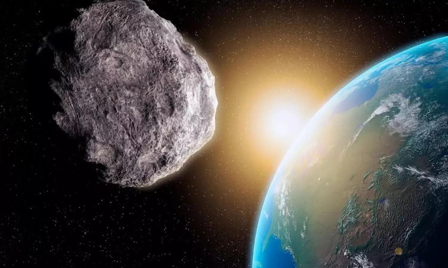 Airplane-sized Asteroid, 140 feet in Diameter, Approaching Earth
