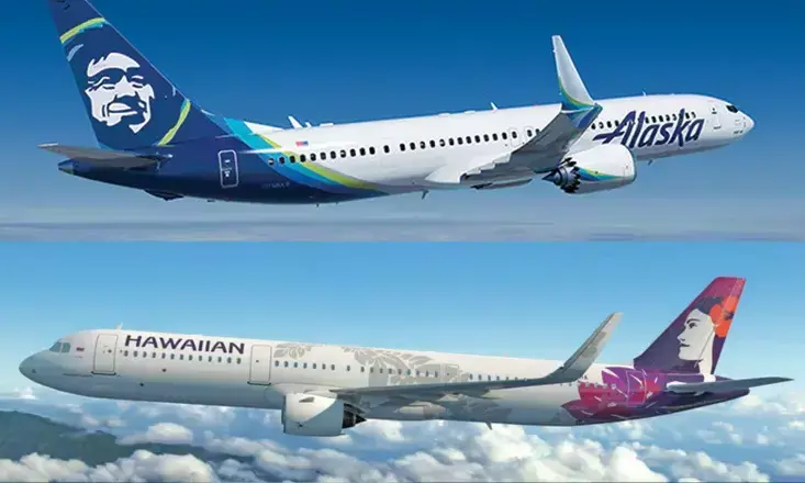 Alaska Air clears a hurdle in its merger with Hawaiian Airlines