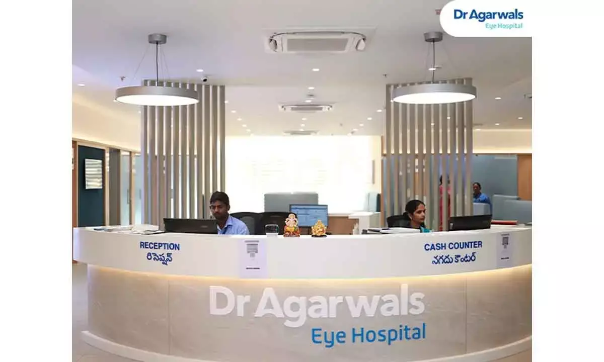 Dr Agarwal’s eye hospital opens branch at Kakinada