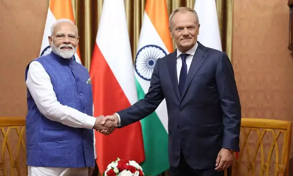 PM Modi invites Polish cos to join ‘Make in India’ initiative