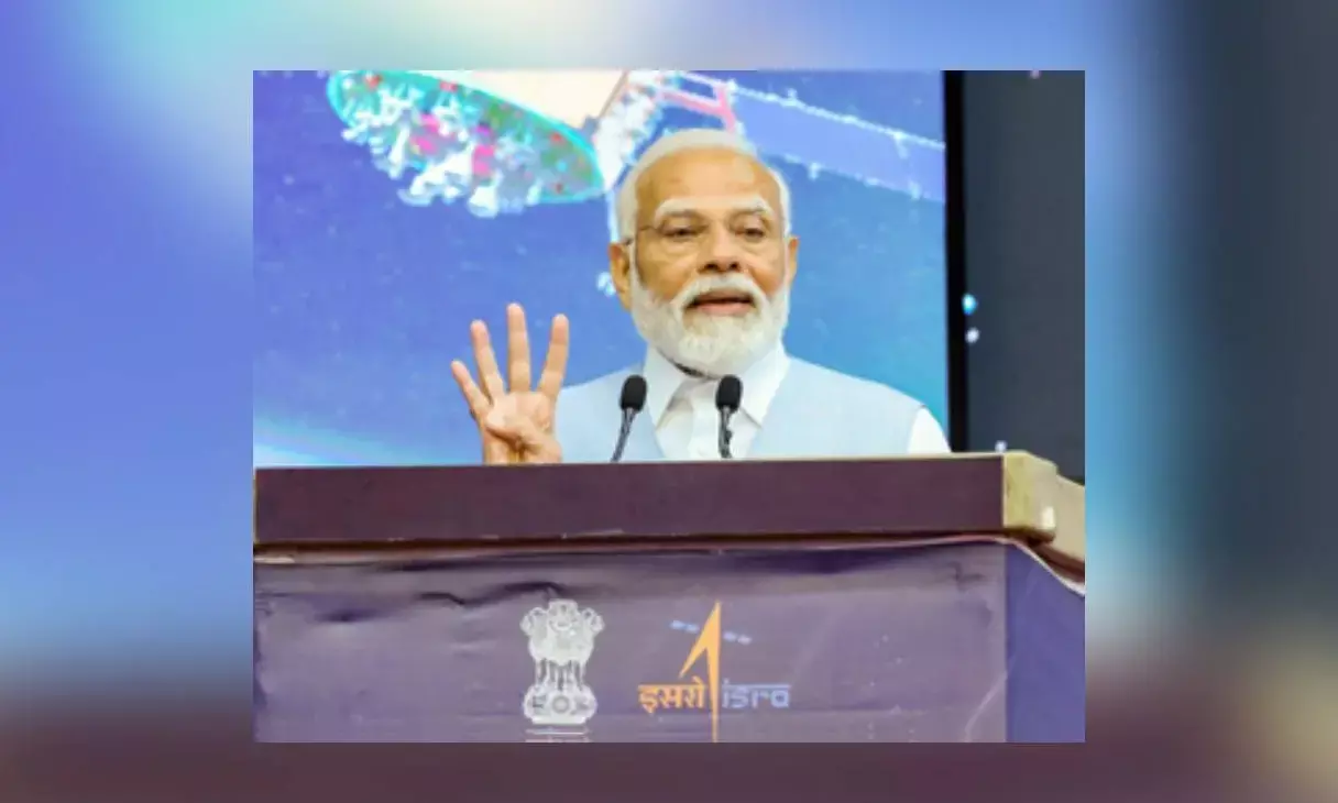 PM Modis vision in spotlight as India marks National Space Day