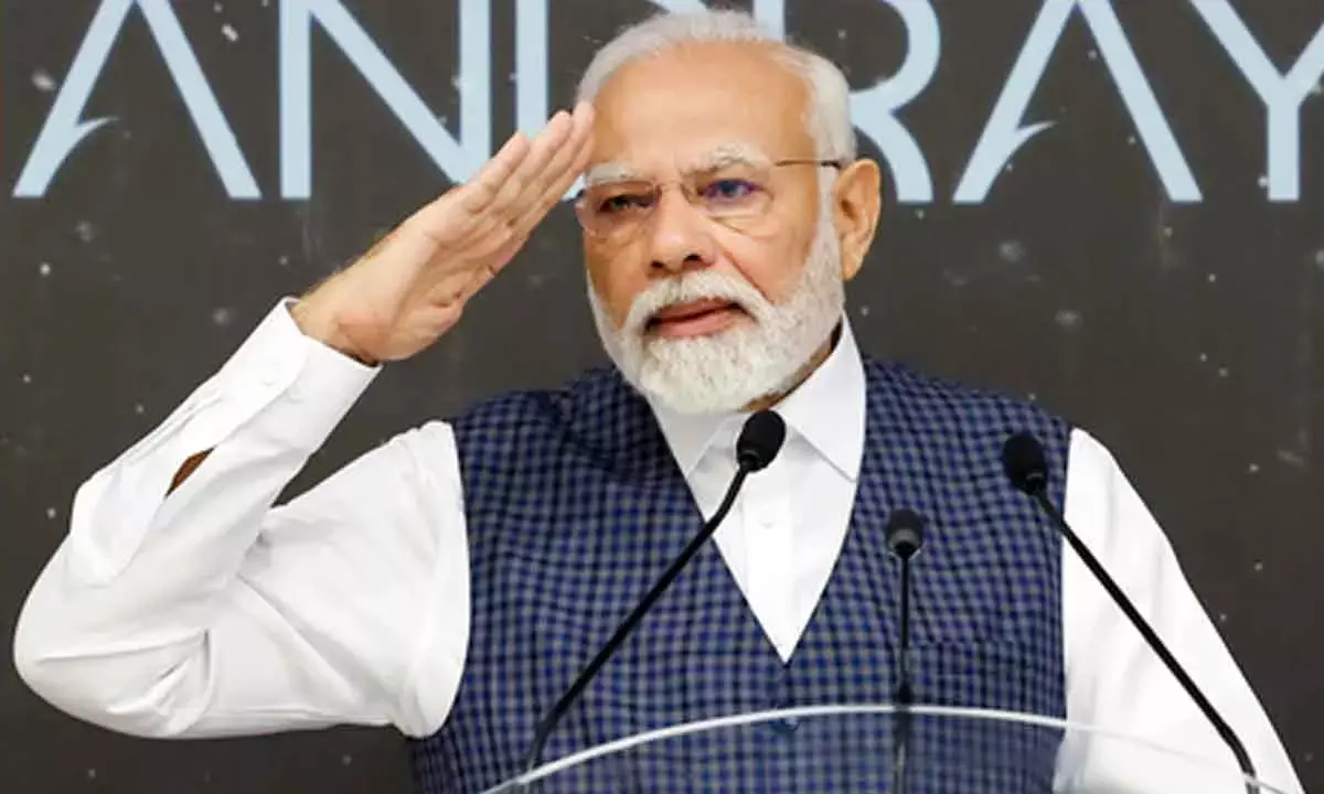 Modi Apologises for Collapsed Shivaji Statue