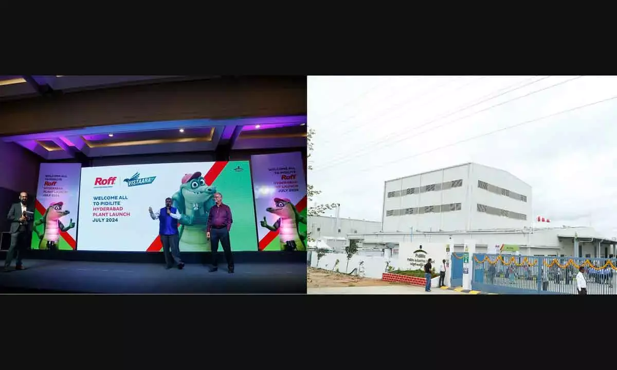 Pidilite opens new Roff plant in TG