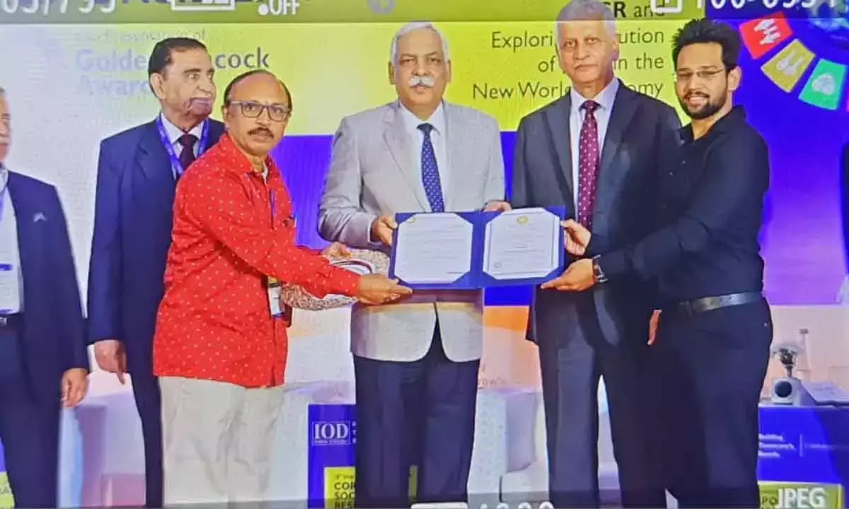 NTPC Simhadri gets CSR award