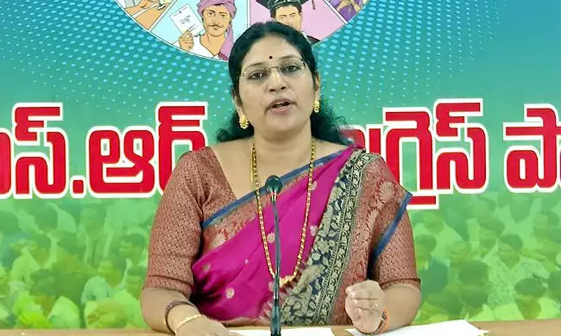 MLC Varudu Kalyani slams AP Home Minister Anitha, calls her incompetent and negligent