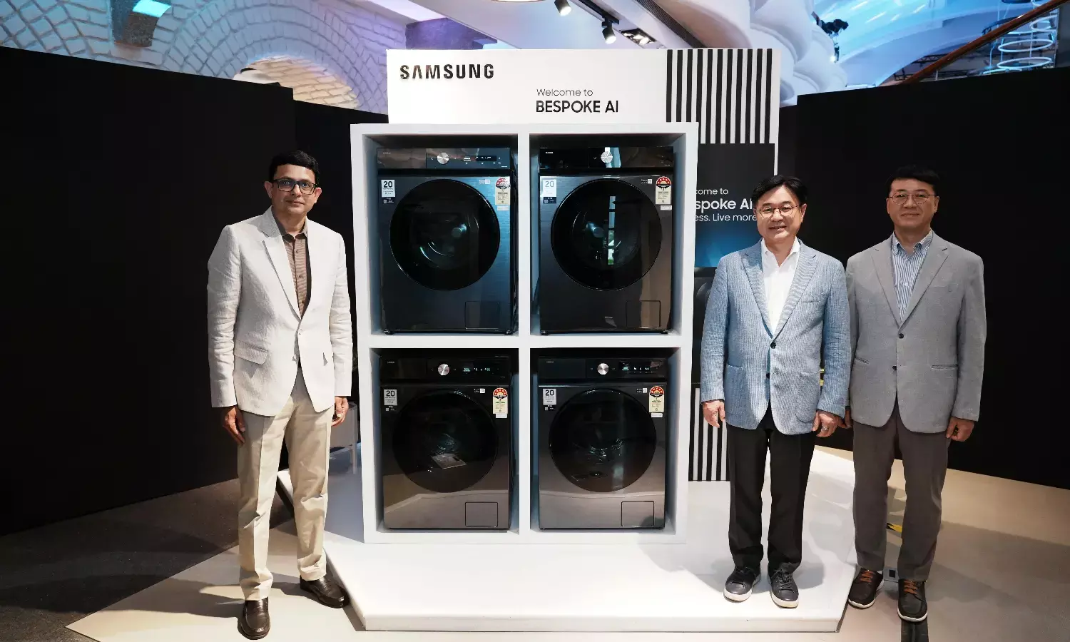 Samsung launches 10 large capacity AI washing machines for Indian consumers