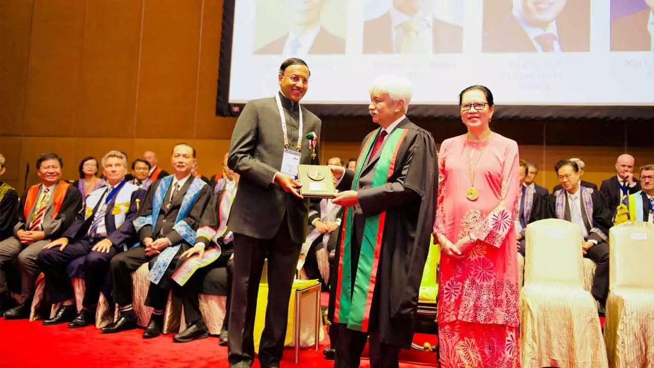 KIMS Ushalakshmi founding director gets ISS fellowship