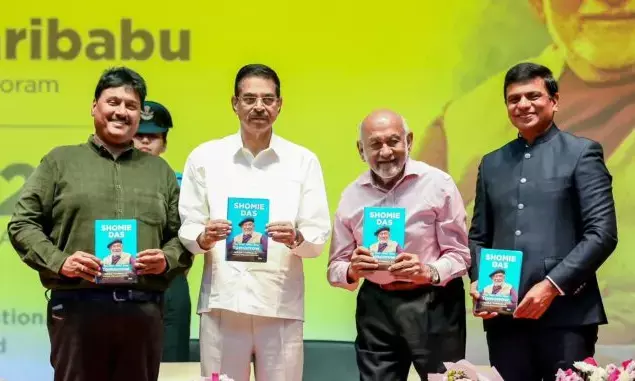 Mizoram Governor Launches Book on ‘Shomie Das -- The Man Who Saw Tomorrow’