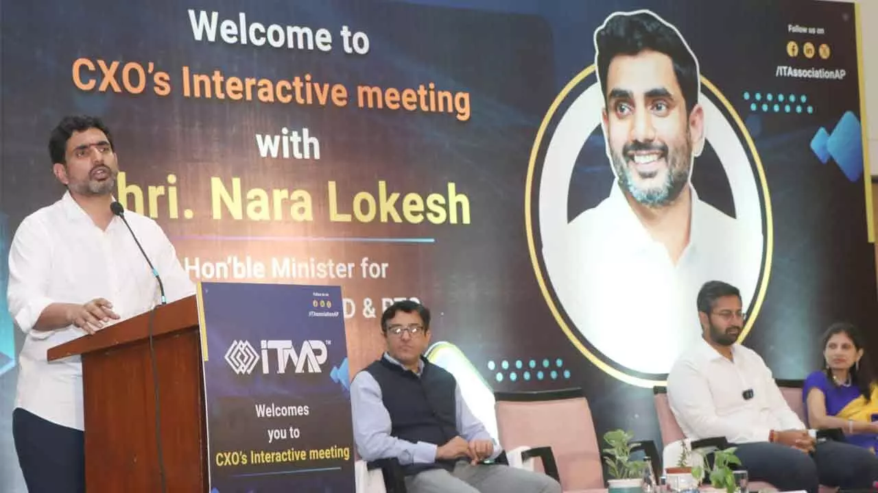 Focus is on wooing investors in AI, data centres in Vizag: Lokesh Focus is on wooing investors in AI, data centres in Vizag: Lokesh