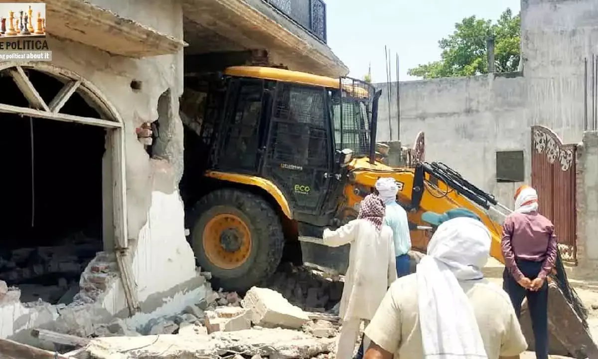 SC bulldozes bulldozer justice, what about washing machine politics?