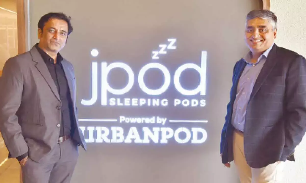 Jpod Hotel launched at Hyderabad airport
