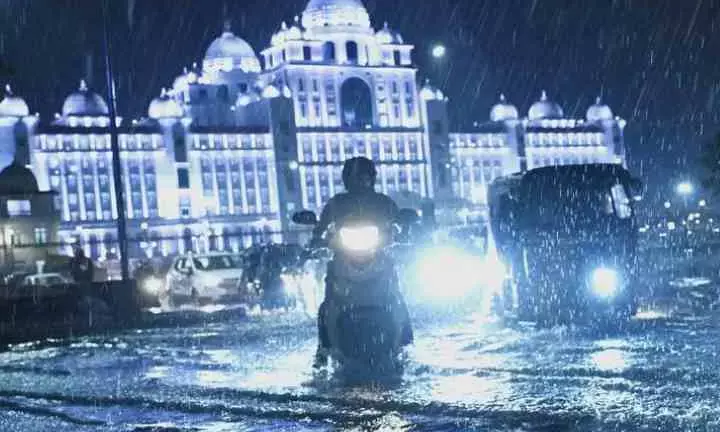 Telangana on Rain Watch: IMD Warns of Storms and Flood Risk