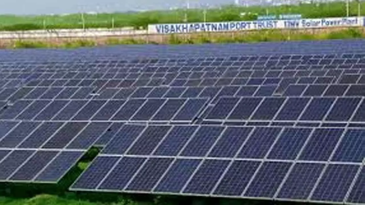 Vizag Port occupies top slot in renewable energy use Vizag Port occupies top slot in renewable energy use