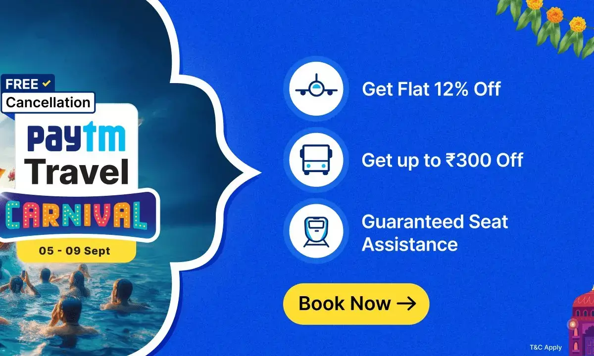 Paytm Launches Travel Carnival Sale for Ganesh Chaturthi; Offers Exclusive Discounts on Flight, Train and Bus Tickets
