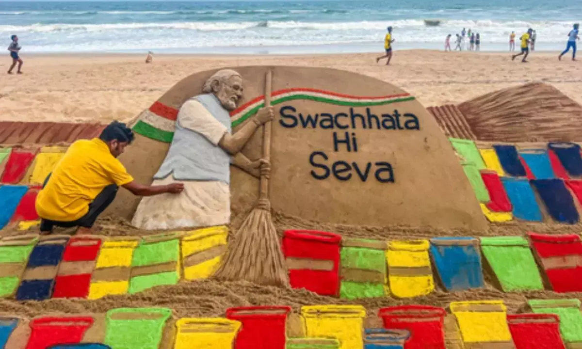 PM Modi hails report showing India’s rapid strides in Swachhta Abhiyaan, dip in infant mortality