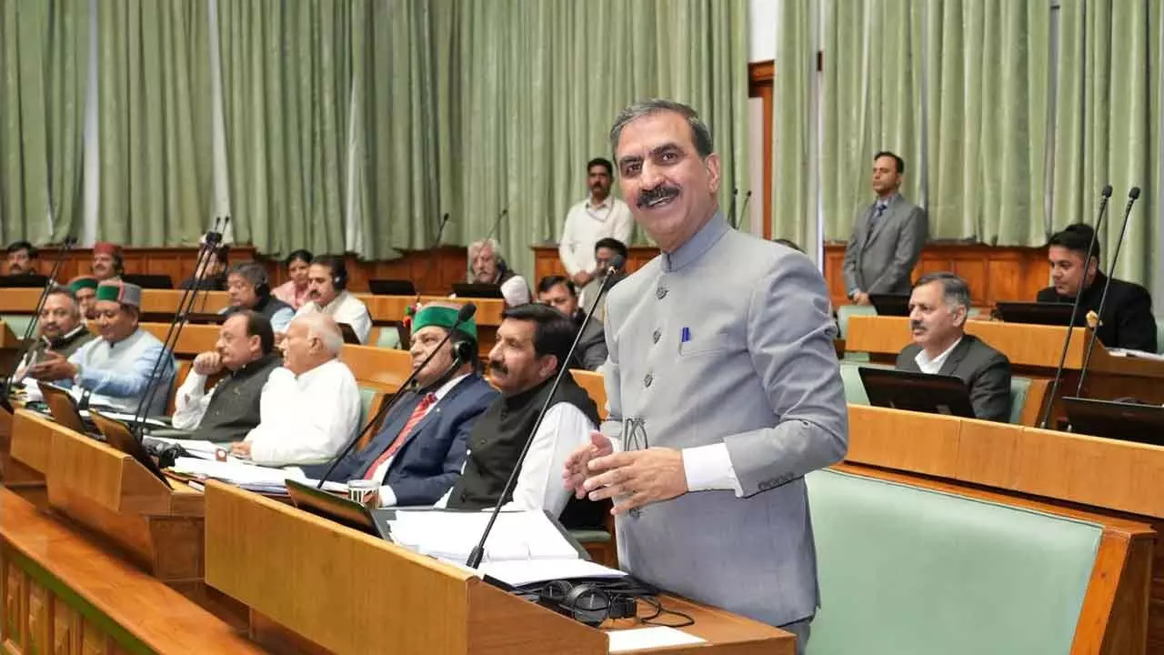 Himachal passes Bill baring defector MLAs of pension Himachal passes Bill baring defector MLAs of pension