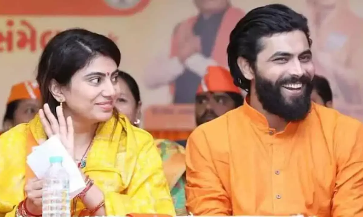 Cricketer Ravindra Jadeja joins BJP