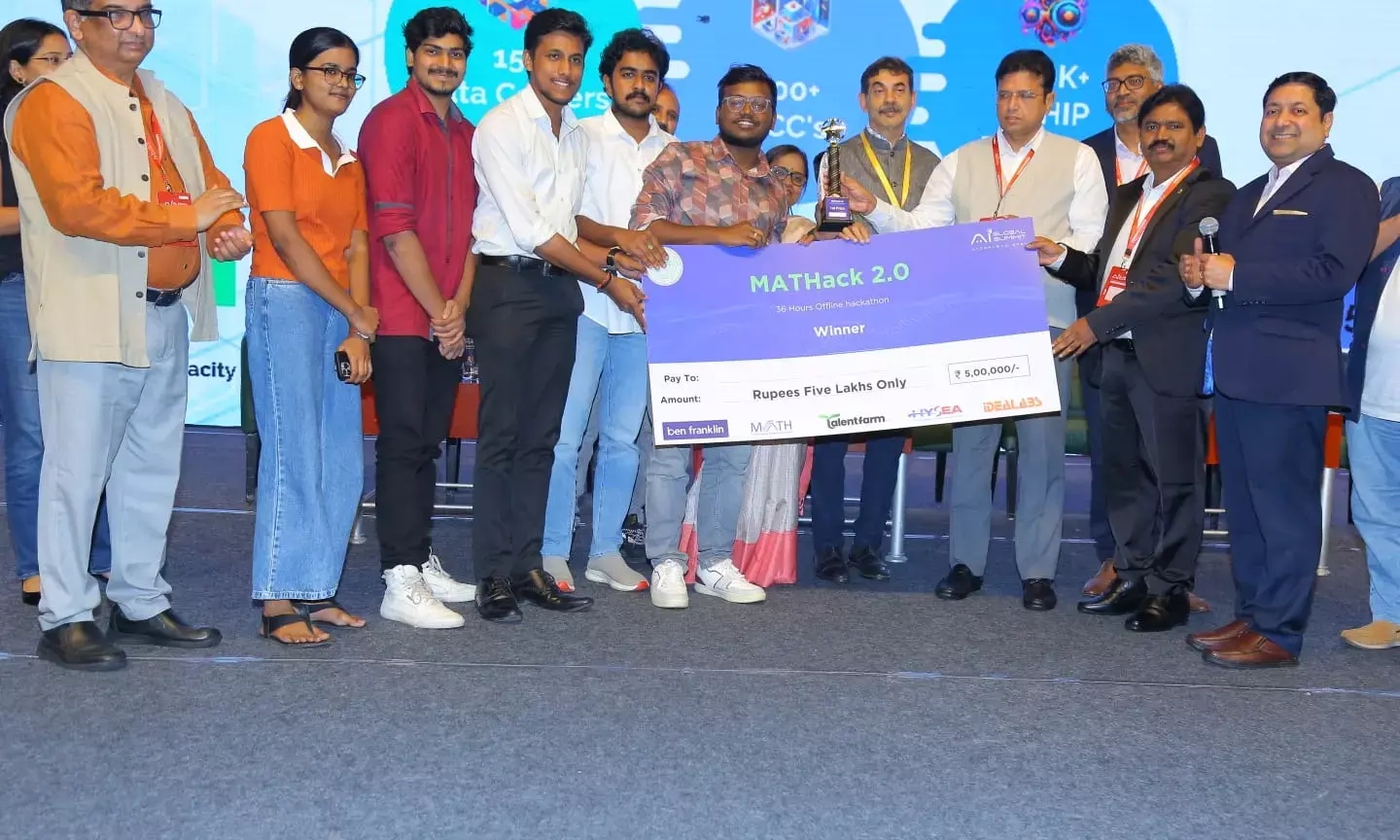 MATH Announces Hackathon and Startup Pitch Winners at Telangana Global AI Summit