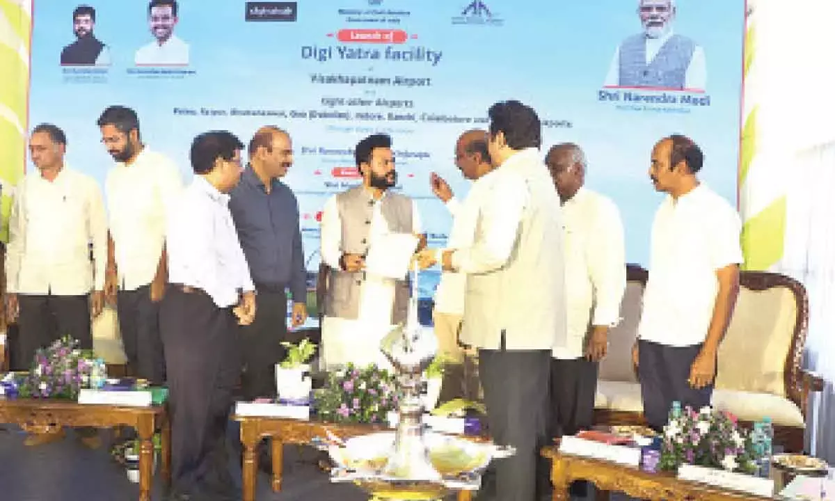 Digi Yatra launched at Vizag Airport